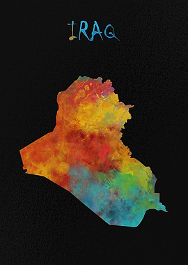 Map of Iraq