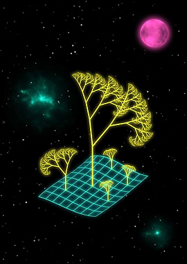 Fractal Trees +++ No002