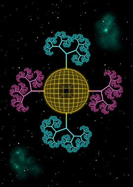 Fractal Trees +++ No003