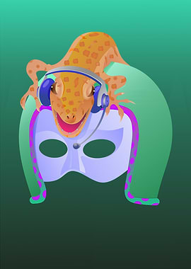 Earphone gecko day jun19