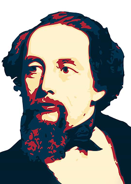 Charles Dickens Pop Art