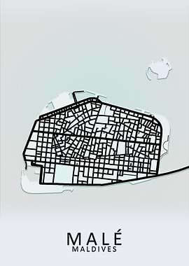 Male Maldives City Map
