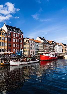 View of Copenhagen Nyhavn