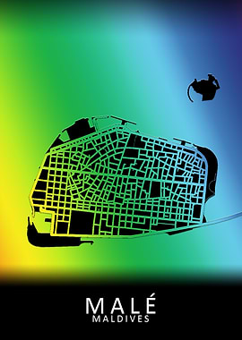 Male Maldives City Map