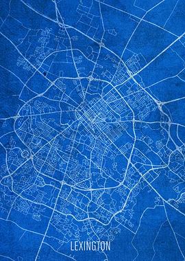 Lexington City Street Map