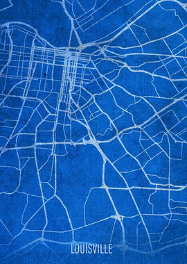 Louisville City Street Map