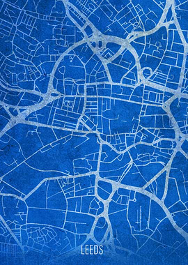 Leeds City Street Map