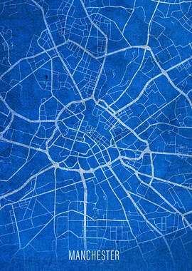 Manchester City Street Map
