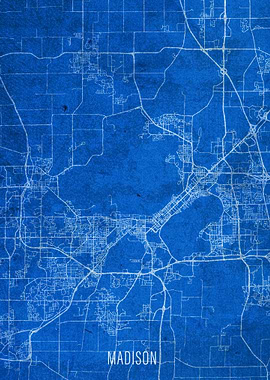 Madison City Street Map