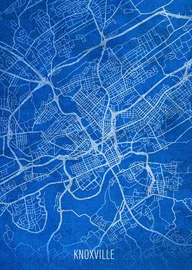 Knoxville City Street Map