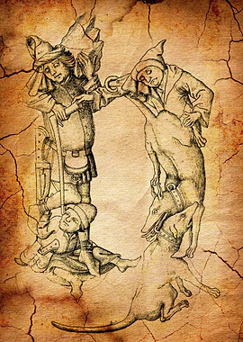 Gothic Letter H Fantastic