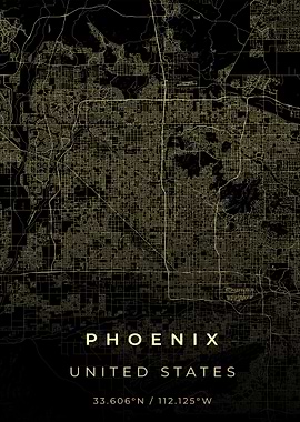Phoenix City Map