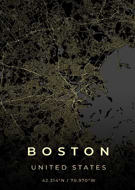 Boston City Map