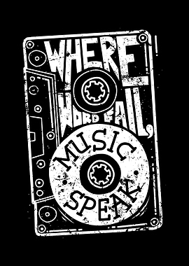 Music Speak Typography