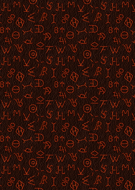 Cattle Brands on Leather