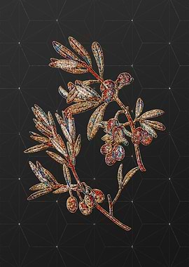 Prismatic Mosaic Floral