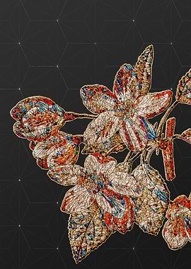 Prismatic Mosaic Floral