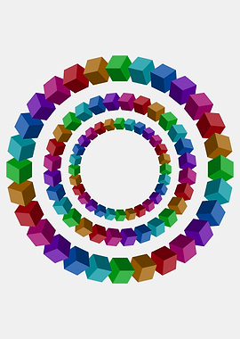 Circles illusion penrose