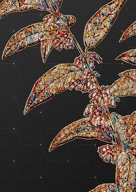 Stained Glass Botanical