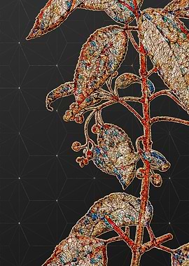 Stained Glass Botanical