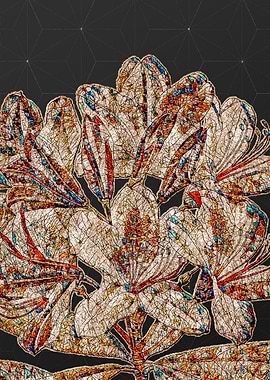 Prismatic Mosaic Floral