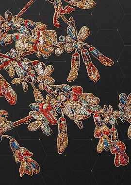 Stained Glass Botanical