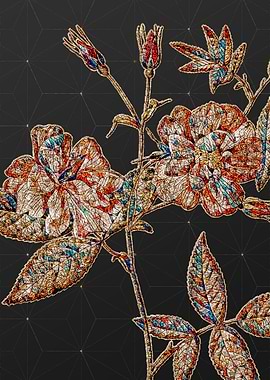 Prismatic Mosaic Floral