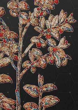 Stained Glass Floral