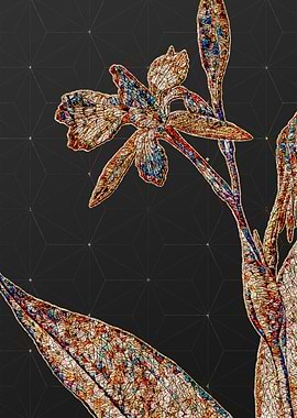 Stained Glass Floral