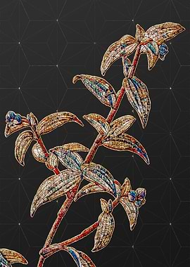 Stained Glass Floral