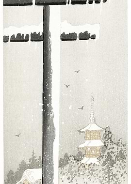 Torii In The Snow 1900 19