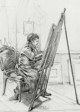 Portrait Of Gerrit Jan Mic