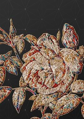 Prismatic Mosaic Floral