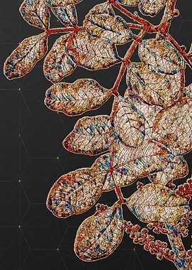 Stained Glass Botanical