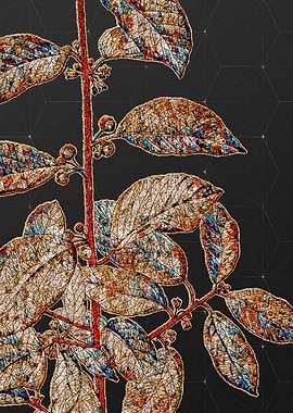 Stained Glass Botanical