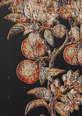 Stained Glass Floral