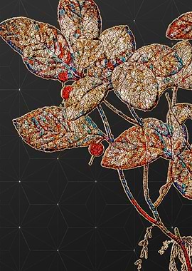 Stained Glass Botanical