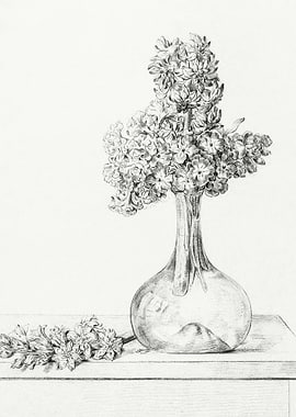 Flowers In A Vase 1810 18