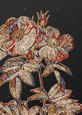 Prismatic Mosaic Floral