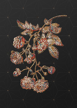 Prismatic Mosaic Floral