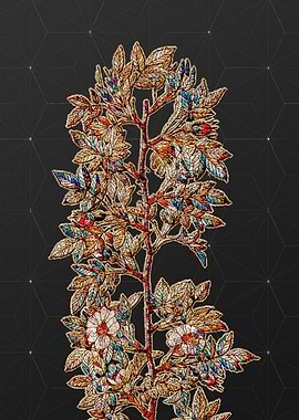 Prismatic Mosaic Floral