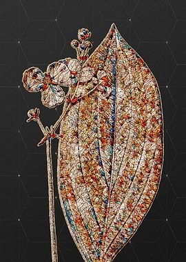 Stained Glass Botanical