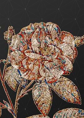 Prismatic Mosaic Floral