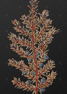 Stained Glass Botanical