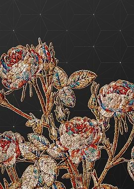 Prismatic Mosaic Floral