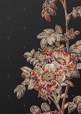 Prismatic Mosaic Floral