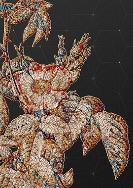 Prismatic Mosaic Floral