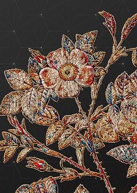 Prismatic Mosaic Botanical