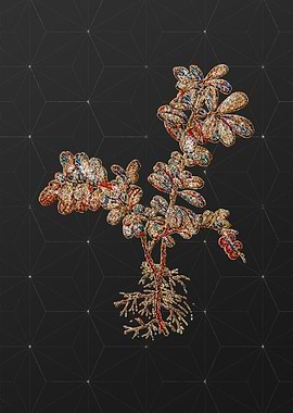 Stained Glass Floral