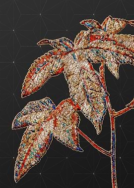 Stained Glass Botanical